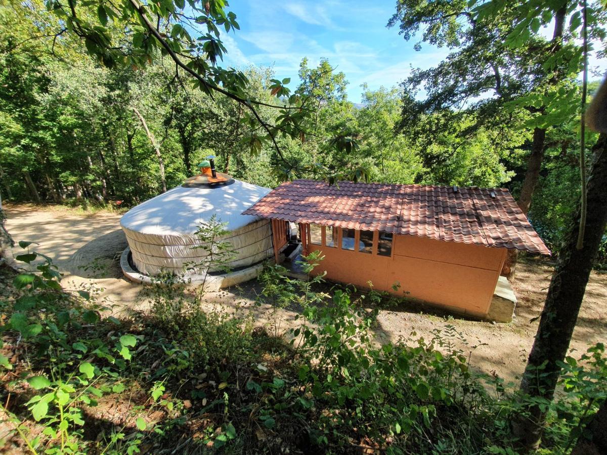 Camping Le P'Tit Bonheur Escaro Buitenkant foto
