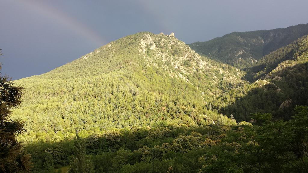 Camping Le P'Tit Bonheur Escaro Buitenkant foto